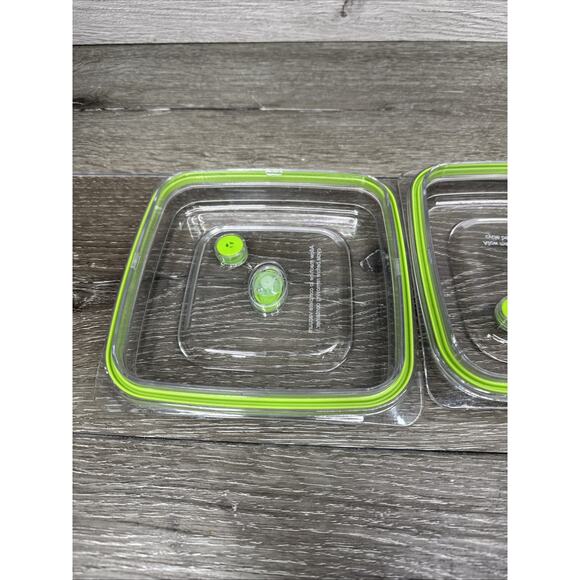 FoodSaver Vacuum Sealer Fresh Preserver Replacement Lid Only ~set Of 2 - Picture 6 of 6